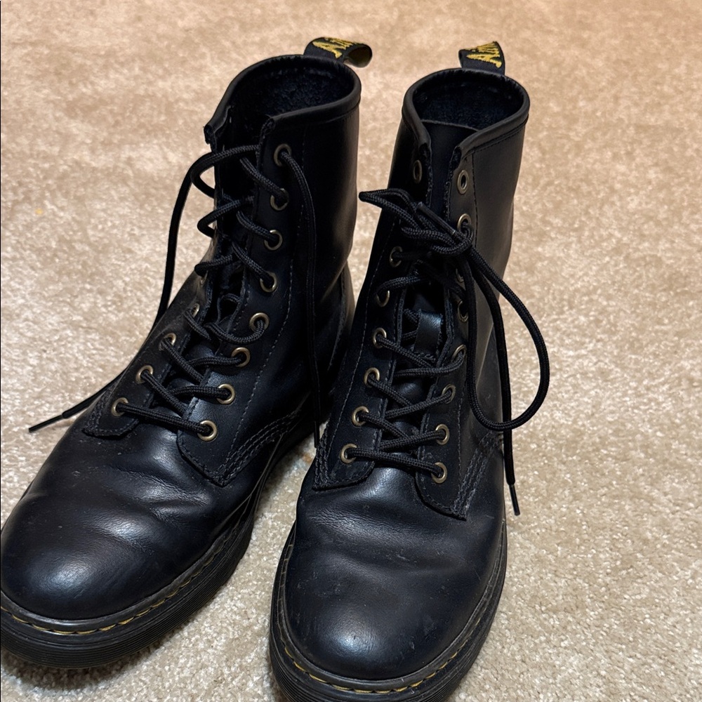 Dr. Martens Black Lace Up Boots